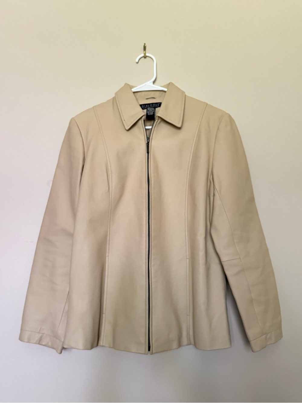 Vintage Dialogue Leather Jacket